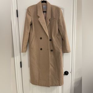 ASOS Oversized Boyfriend Camel Coat | US Size 0